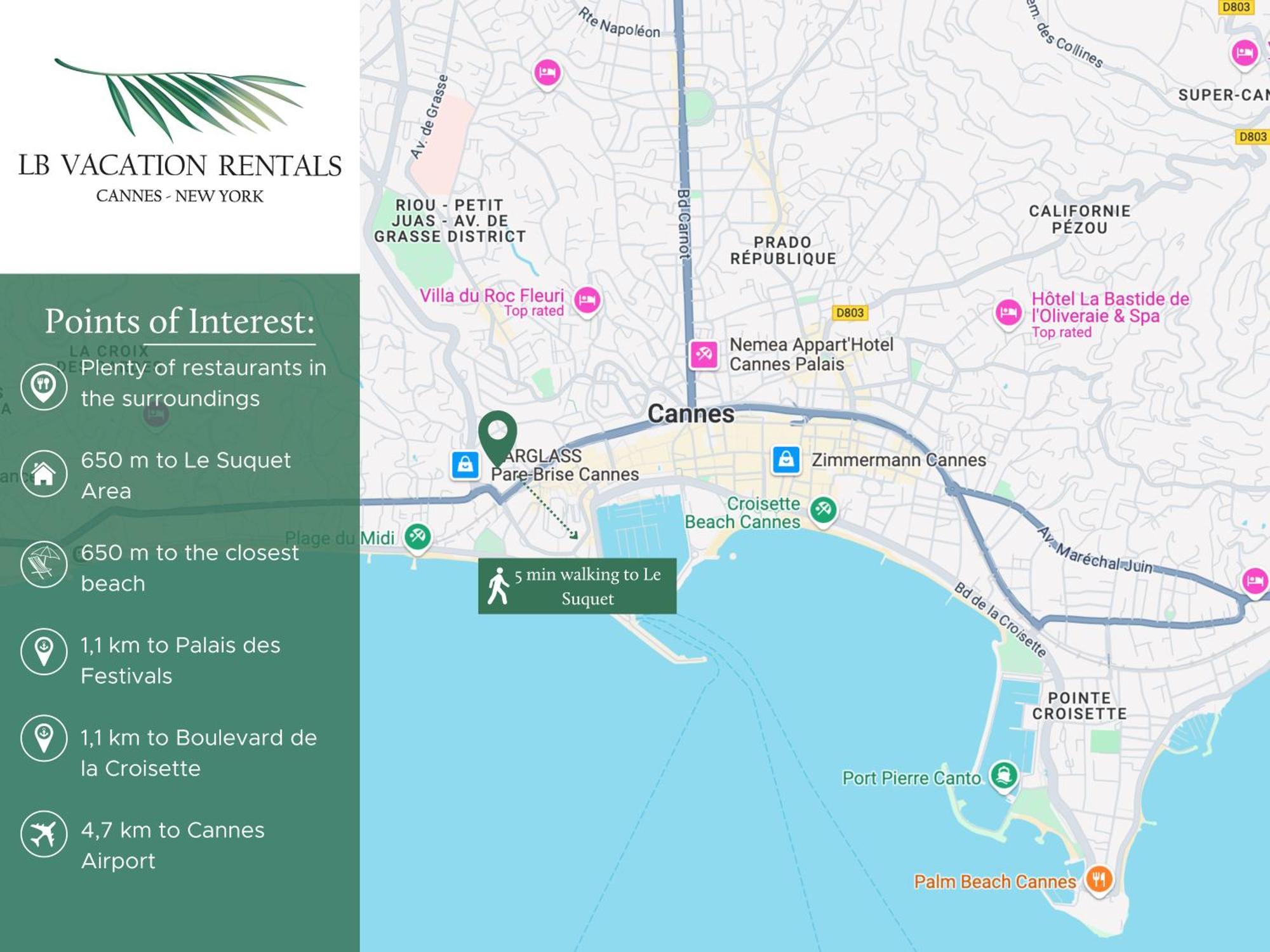Lb Vacation Rentals I Cute Affordable 1-Br Minutes From Cannes Center المظهر الخارجي الصورة